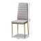 Baxton Studio Armand Modern Glam and Luxe Grey Velvet Upholstered and Gold Finished Metal Dining Chair Set , PK4 193-4PC-11772-ZORO - alternate 7